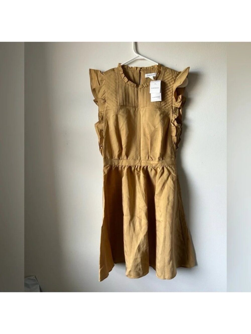 Club Monaco Ruffle Cap Sleeve Dress